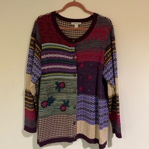 Coldwater Creek Women’s Button Down Cardigan, Women’s Size XL